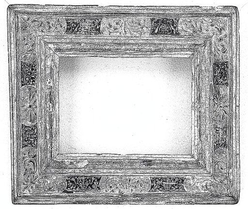 Reverse Cassetta frame (pair with 1975.1.2110)
