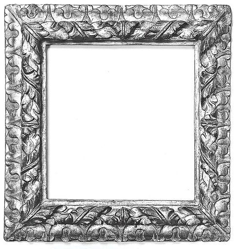 Twisted acanthus leaf frame