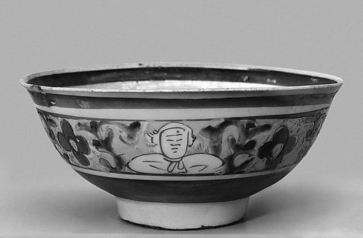 Bowl with Thai mythical figures