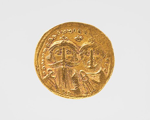 Solidus of Heraclius and Heraclius Constantine