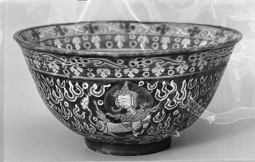 Bowl with Thai celestial beings