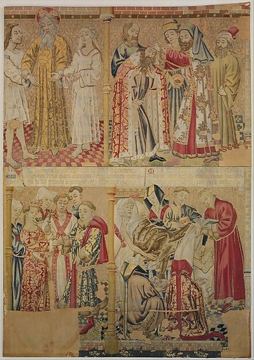 Scenes from the Story of the Seven Sacraments, Matrimony and Extreme Unction