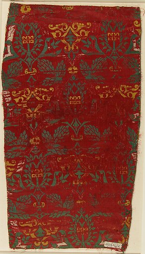 Figured Silk Weave Textile