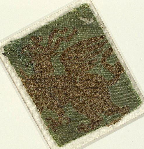 Textile with Griffin