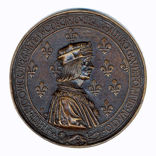 Medal, Louis XII & Anne Of Brittany