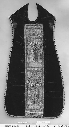Chasuble with Virgin and Child, Apostles and Prophets
