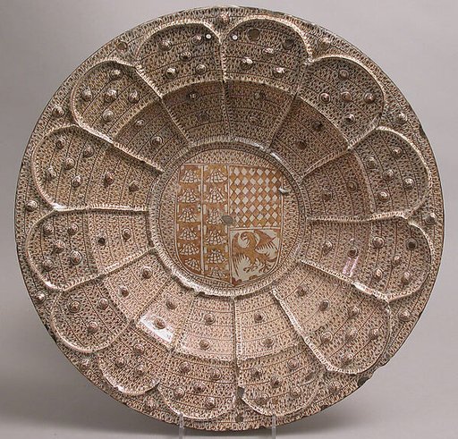 Dish with Heraldic Shield