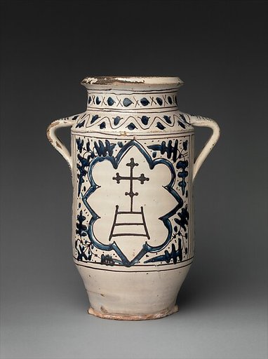 Pharmacy Jar with the Arms of the Hospital of Santa Maria della Scala
