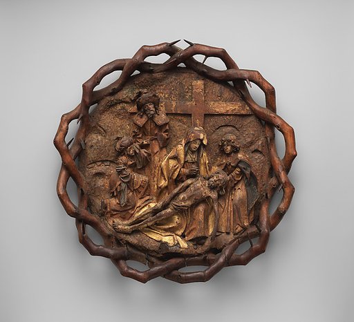 The Crown of Thorns with the Lamentation or Pietà