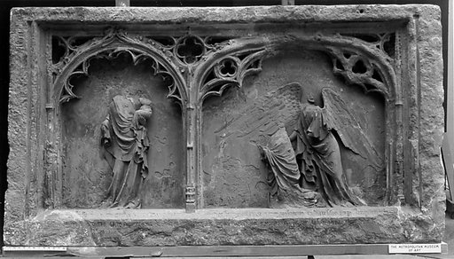 Funerary Relief from the Tomb of Milon de Donzy (d. 1337-38), dean of the Cathedral of Nevers