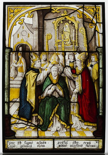Glass Panel of Saint Nicholas