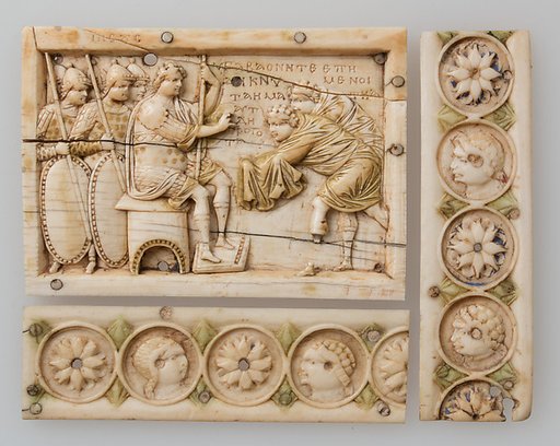 Plaque with Scenes from the Story of Joshua