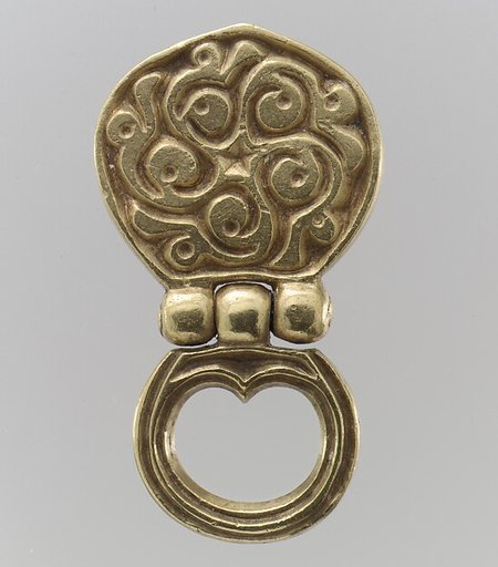 Gold Belt Mount with Loop