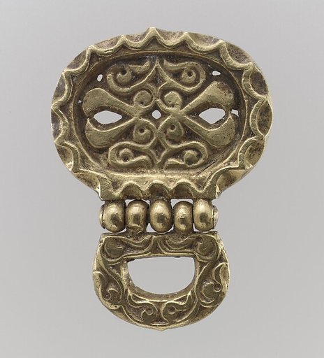 Gold Belt Mount with Loop