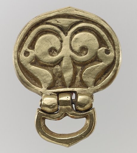 Gold Belt Mount with Loop
