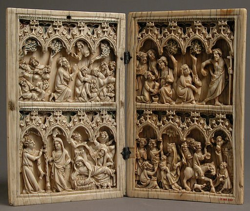 Diptych with Scenes from the Life of Christ