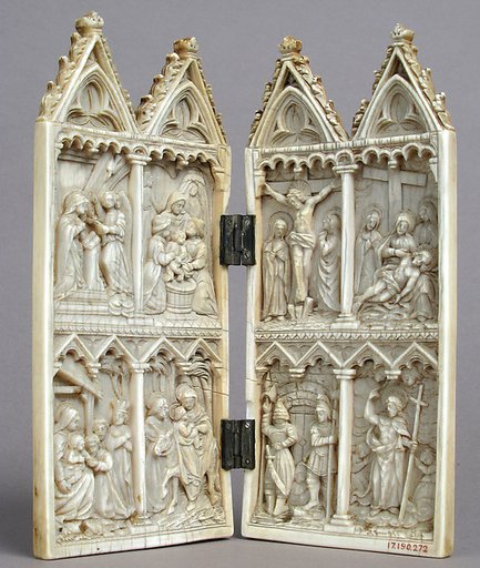 Diptych with Scenes from the Life of Christ