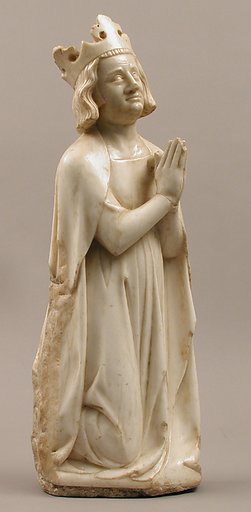 King, from a group of Donor Figures including a King, Queen, and Prince