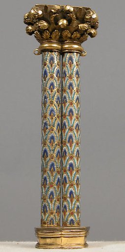 Pair of Colonnettes from a Reliquary Shrine