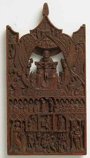 Plaque with the Adoration of Trinity