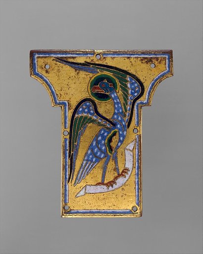 Plaque from a Cross with the Eagle of Saint John