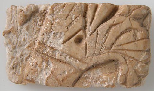 Relief Fragment with Lotus Design