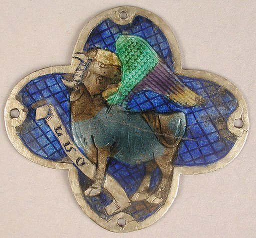 Plaque with the Ox of Saint Luke