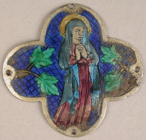 Plaque with the Virgin in Mourning