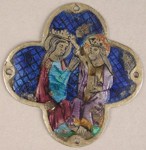 Plaque with the Heavenly Coronation of the Virgin