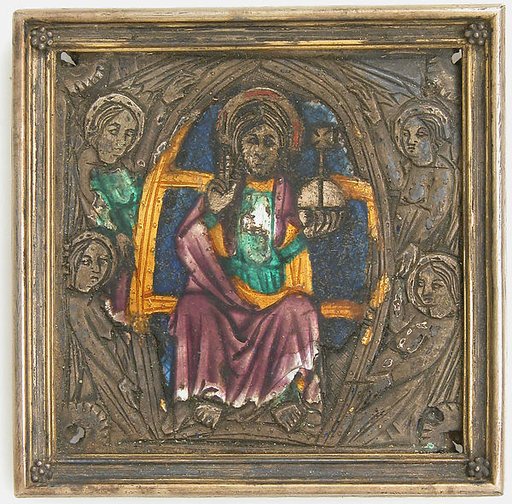Plaque with Christ in Majesty
