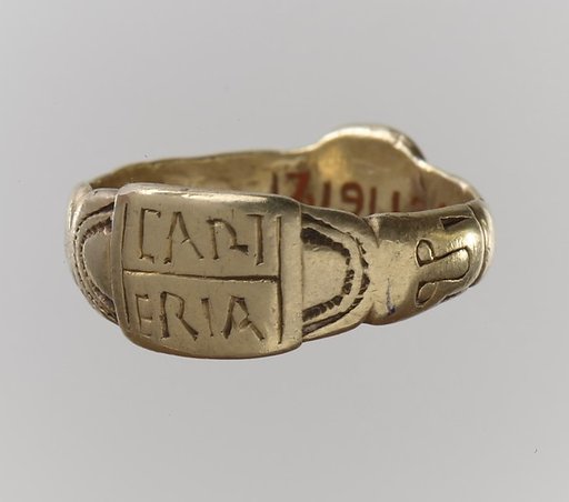 Finger Ring with Inscription
