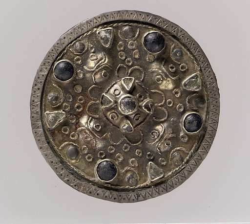 Disk Brooch