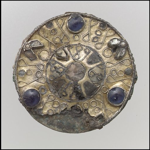 Disk Brooch