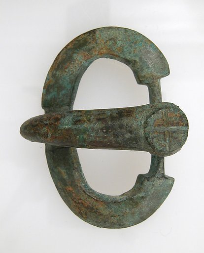 Belt Tongue and Oval Loop from a Buckle