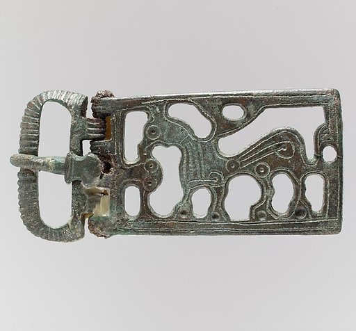 Belt Buckle with a Griffin