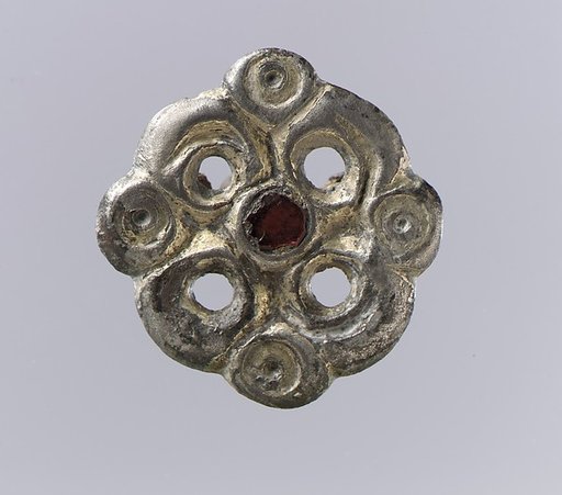 Openwork Rosette Brooch