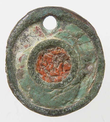 Flat Circular Button