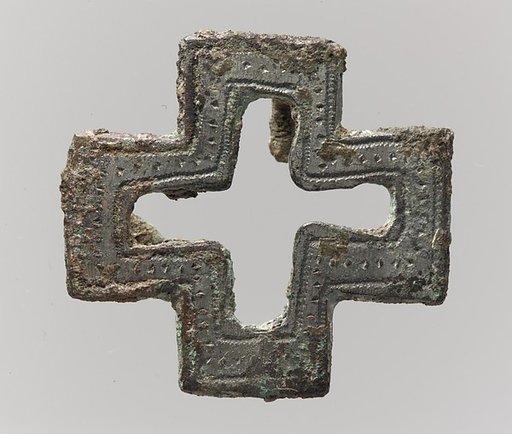 Purse Mount in the Form of a Cross