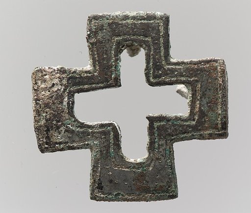 Purse Mount in the Form of a Cross
