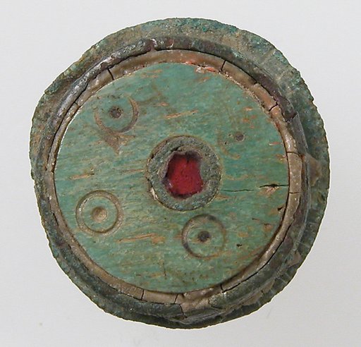 Flat Circular Button