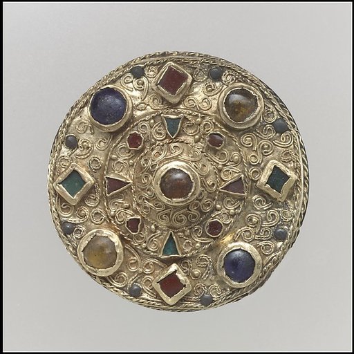 Disk Brooch