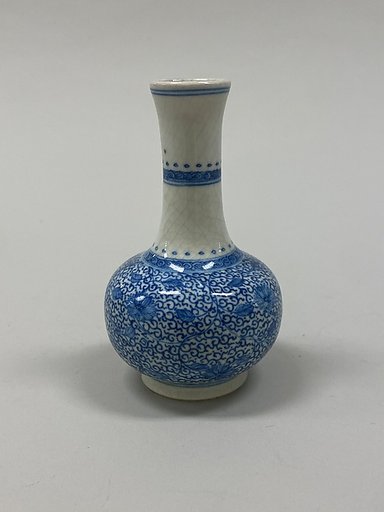 Vase with floral scrolls