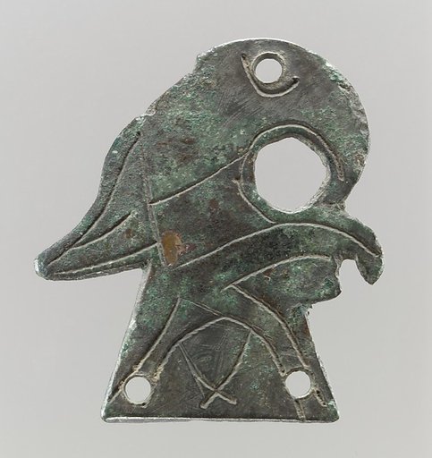 Shield Mount in the Shape of Bird