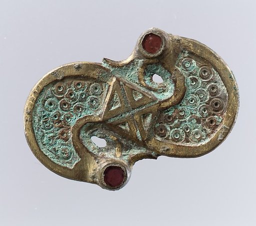 S-Shaped Brooch