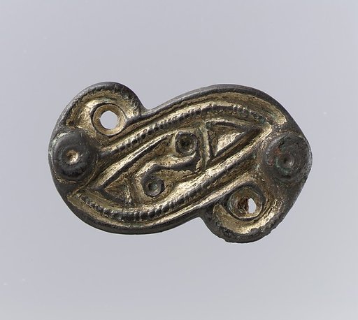 S-Shaped Brooch