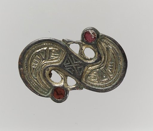 S-Shaped Brooch