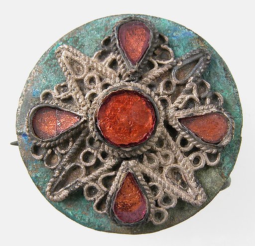 Disk Brooch