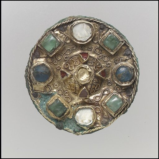 Disk Brooch