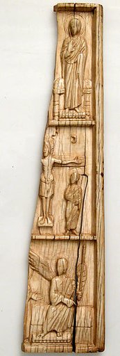 Wing of an Ivory Triptych with Scenes from the Life of Christ