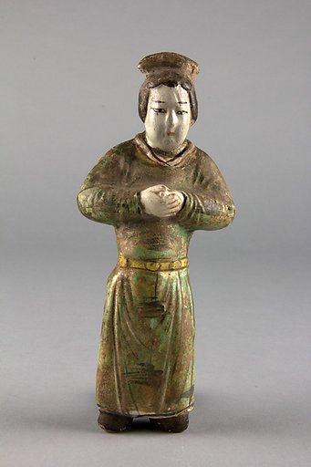 Figure of a standing servant